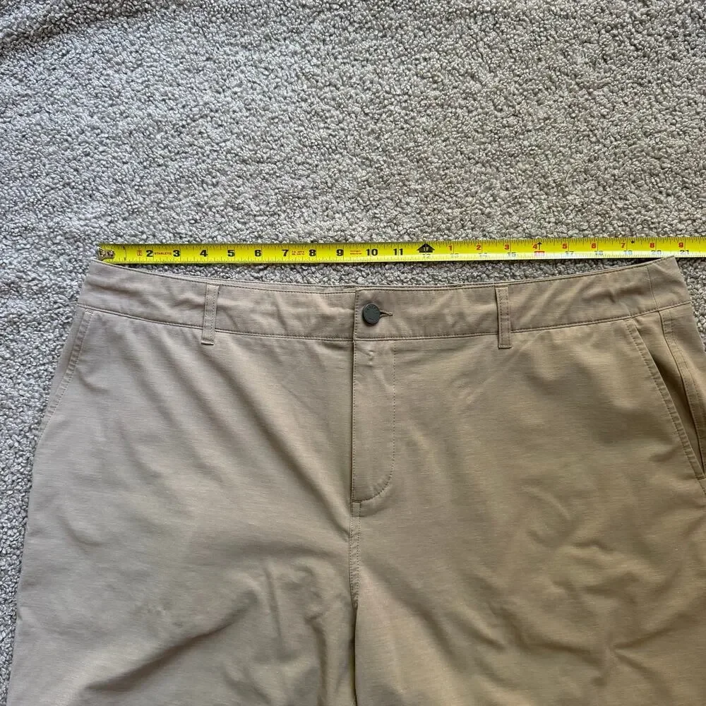 Faherty Men’s All Day 9” Shorts Khaki Sz 40 EUC